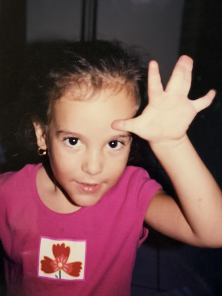 Mariana de niña